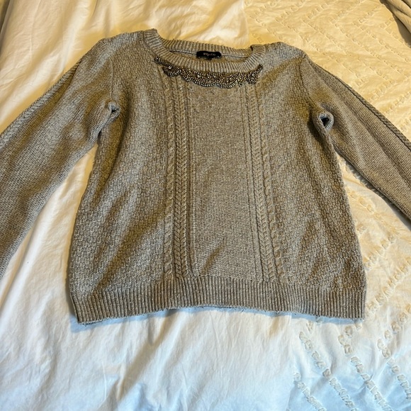 Sweater with jewels - Picture 1 of 4